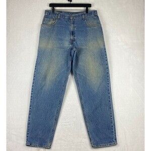 Vintage 2YK Levis 560 Jeans Mens Size 36x32 Blue Tapered Leg Pockets Loose Fit
